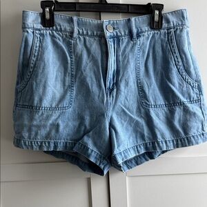 Denim Blue Women's Shorts